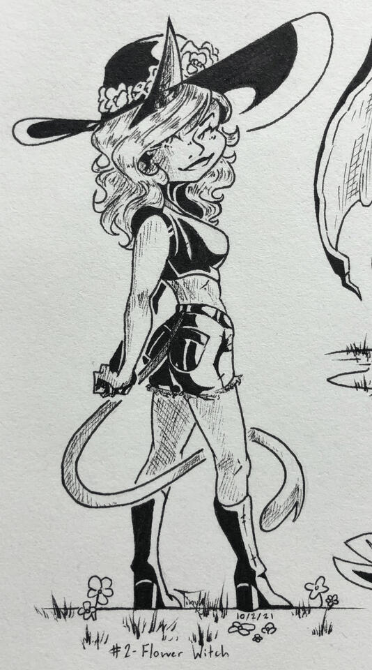 Flower Witch - Witchtober (2021)
